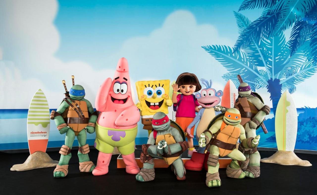 Nickelodeon Resort Punta Cana Exterior foto Characters from Nickelodeon