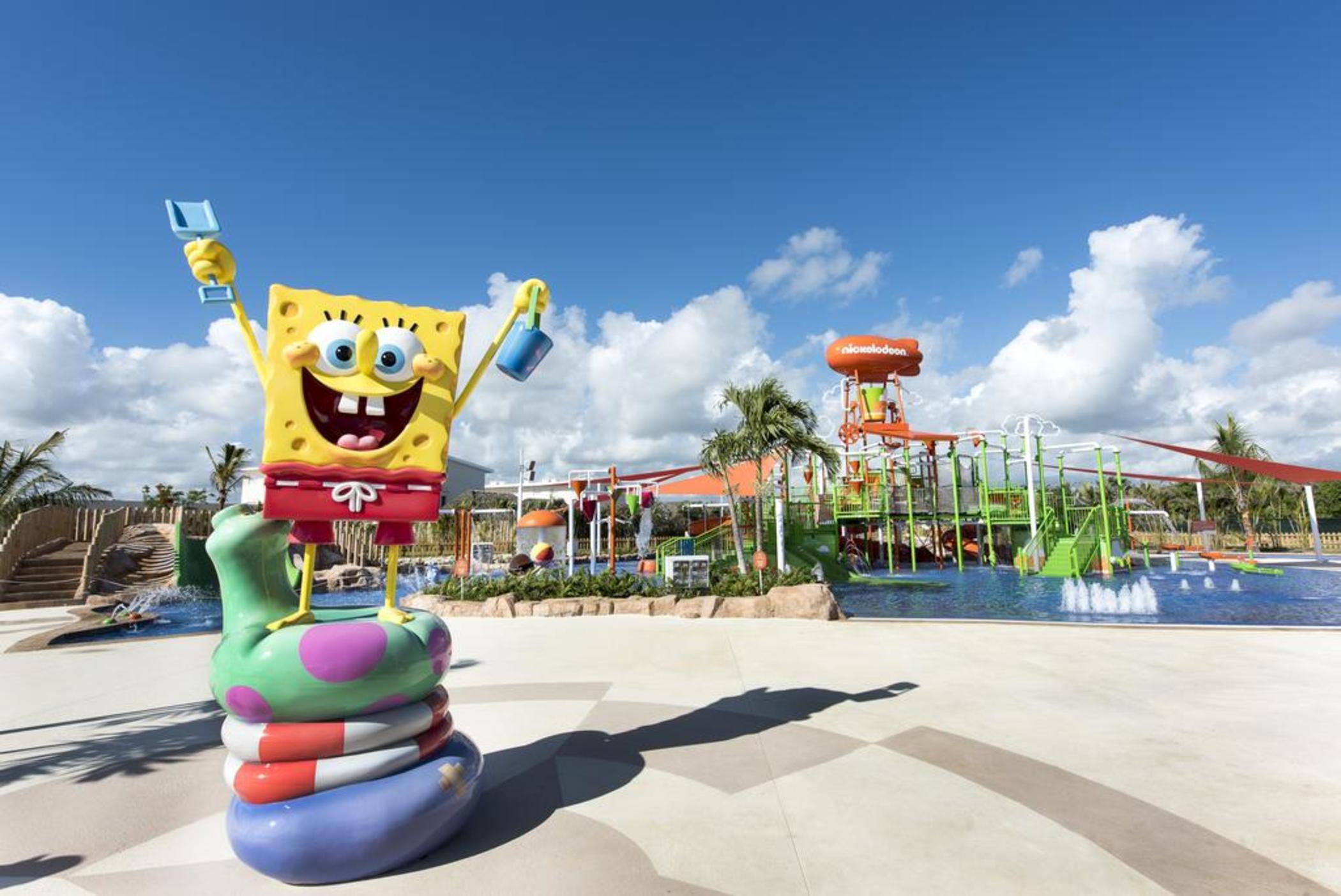 Nickelodeon Resort Punta Cana Exterior foto SpongeBob SquarePants at the water park