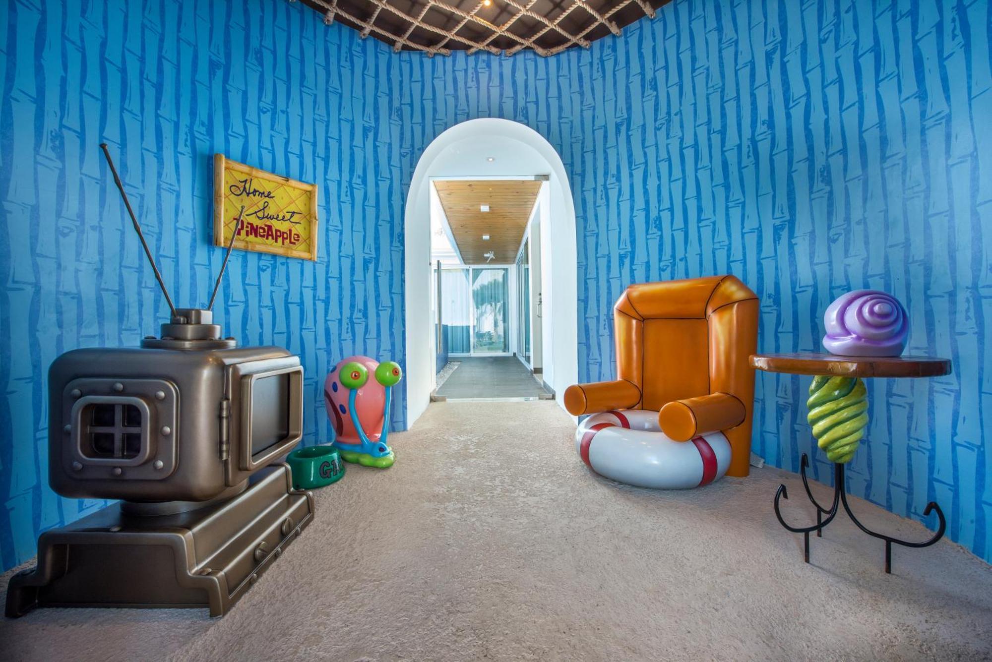 Nickelodeon Resort Punta Cana Exterior foto The interior of the SpongeBob Suite